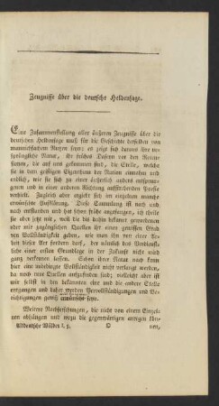 Zeugnisse über die deutsche Heldensage.