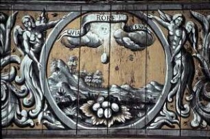 Embleme und Devisen in reicher Ornamentik