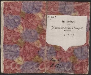Reception des Regierungs-Sekretärs Bernhold