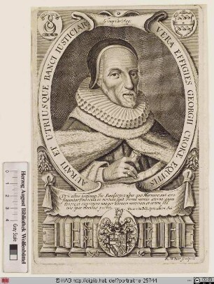 Bildnis George Croke (1623 Sir)