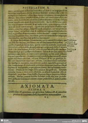 Axiomata