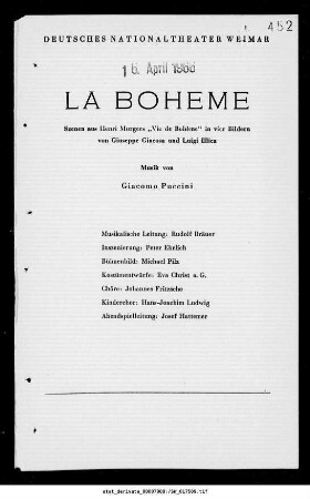 La Boheme