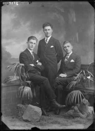Karl Lemp, Karl Heller und Josef Berberich aus Buchen