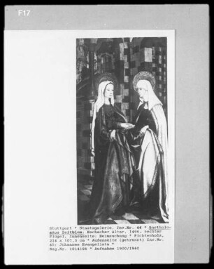 Eschacher Altar: Heimsuchung