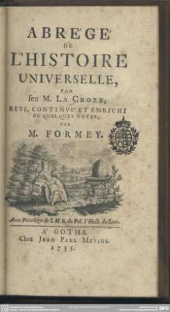 Abrégé De L'Histoire Universelle