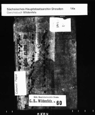 Gerichtshandelsbuch von Grünau (bei Wildenfels), Bd. 1