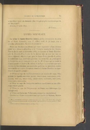 Livres nouveaux