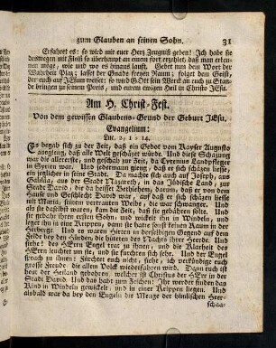 31-37, Am H. Christ-Fest