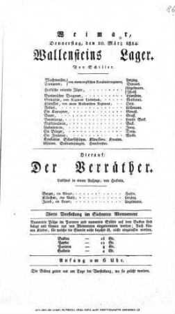 Der Verräther