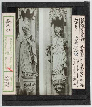 Halberstadt, Dom: Sixtus und Apostel Jakobus d. Ältere. 1440/50