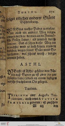 Folget etlicher anderer Stätte Beschreibung