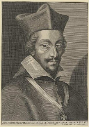 Bildnis des Armand Jean dv Plessis