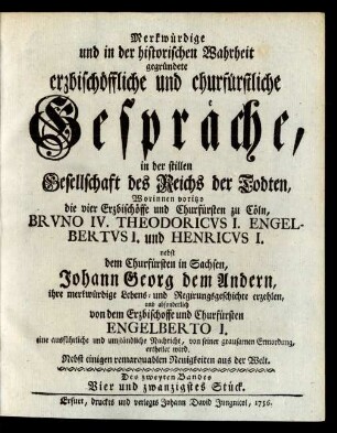 Vier und zwanzigstes Stück