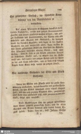 Die natürliche Geschichte der Ebbe und Fluth überhaupt