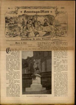 Ausgabe vom Sonntag, den 07. Januar 1900.