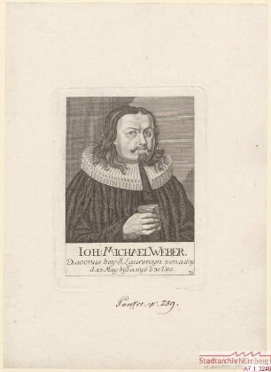 Johann Michael Weber, Diakon bei St. Lorenz