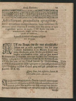 Adcesserunt praejudicia quae piam ...
