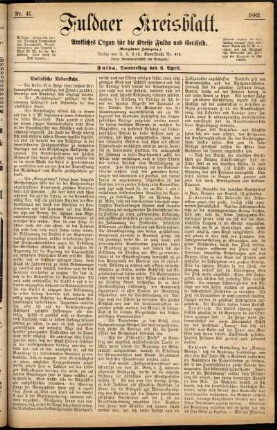 Ausgabe vom Donnerstag, den 06. April 1882.