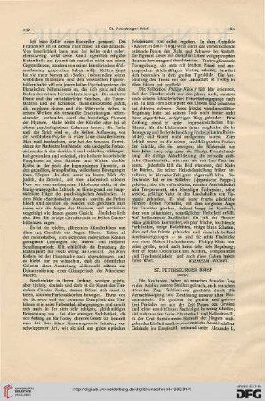 St. Petersburger Brief