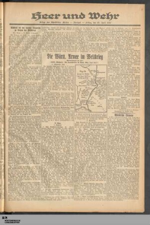 Die Operationen im April, Mai, Juni 1917