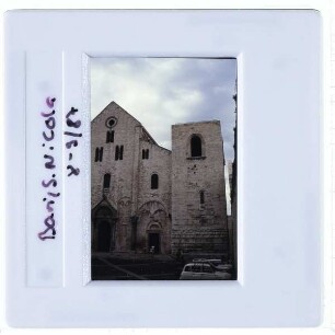 Bari, S. Nicola : Westfassade