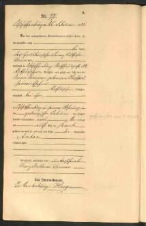Standesamtsbuch der Stadt Aschaffenburg: Geburten 365/1900 - 184/1901