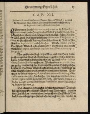 65-86, Caput X. - Caput. XVIII.