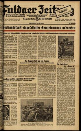 Ausgabe vom Mittwoch, den 27. Mai 1942.