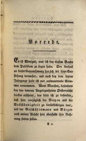 Historisches Taschenbuch : mit besonderer Hinsicht auf d. österreich. Staaten. 3. 1803 (1807)