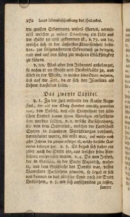 272-283, Das zweyte Capitel. - Das dritte Capitel.