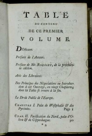 Table Du Contenu De Ce Premier Volume.