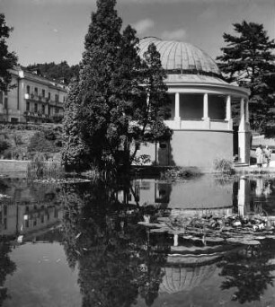Bad Wildungen. Kurpark (1865 und 1905). Konzertpavillon