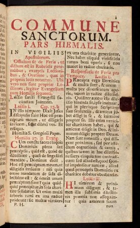 i-xviii, Commune Apostolorum.-Commune Apostolorum.