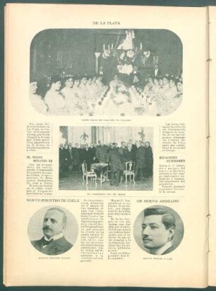 Nuevo ministro de Chile [y] Un nuevo abogado
