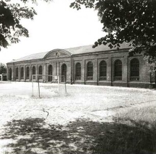 Cottbus, Friedrich-Ludwig-Jahn-Straße. Städtische Turnhalle (um 1880)