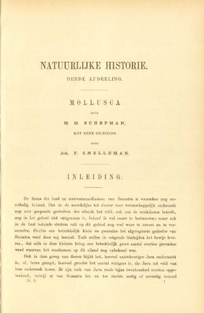 Derde afdeeling. - Mollusca