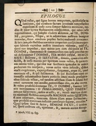 242-246, Epilogus