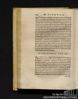 De Ratione Dorica. Cap. III.