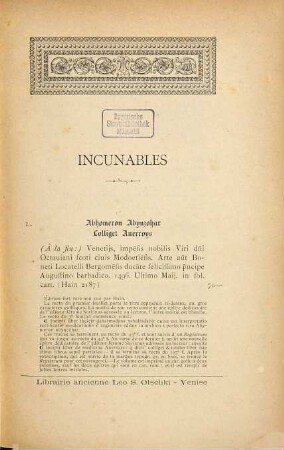 Catalogue de livres rares et curieux, 35