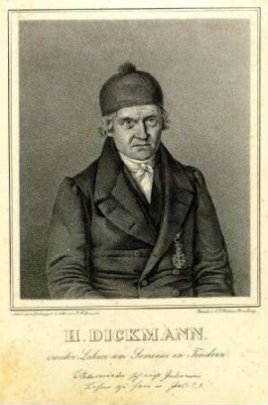 Bildnis von Henning Diekmann (1780-1849)