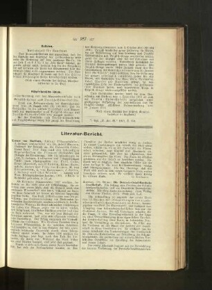 Literatur-Bericht und Koloniale Literatur. XXI