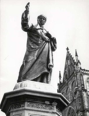 Standbild Laurens J. Costers in Haarlem