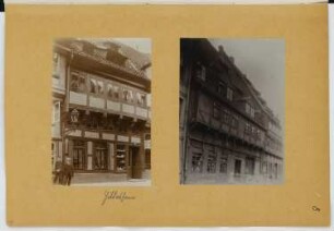 Wohnhäuser, Hildesheim: Ansichten (aus: Skizzen- und Fotoalbum 22)