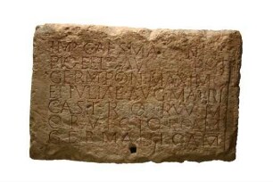 Ehreninschrift für Caracalla und Iulia Domna