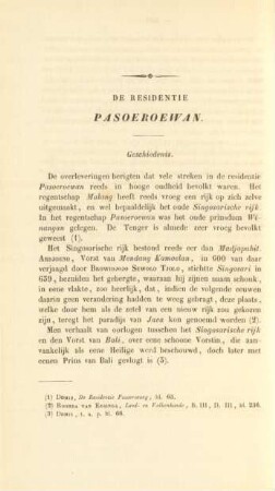 De residentie Pasoeroewan