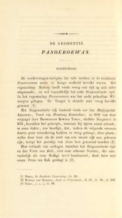 De residentie Pasoeroewan