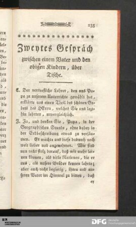 Zweytes Gespräch [...].