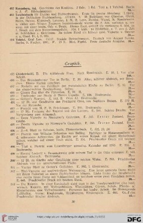 Graphik (Nr. 485 - 546)