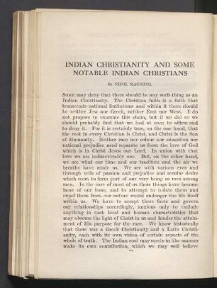 Indian christianity and some notable Indian christians