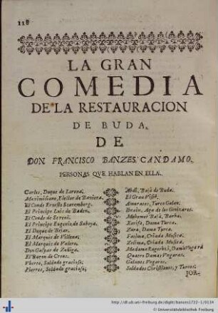 La Restauracion de Buda.